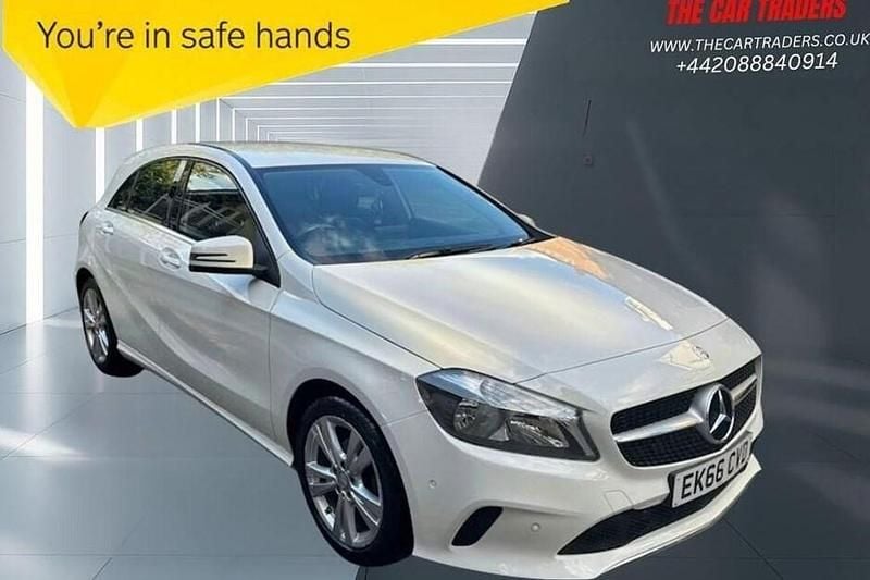 White Used 2016 Mercedes A180 Executive Hatchback | £11,988 (Good price) - Image 1/1