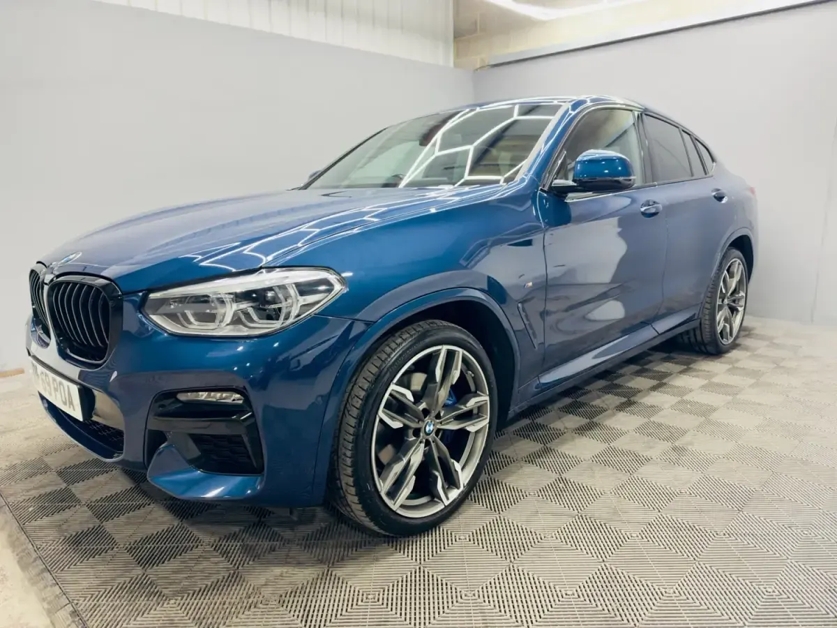 Usado BMW X4 M Sport 354 CV (260 kW) 2019 Azul SUV