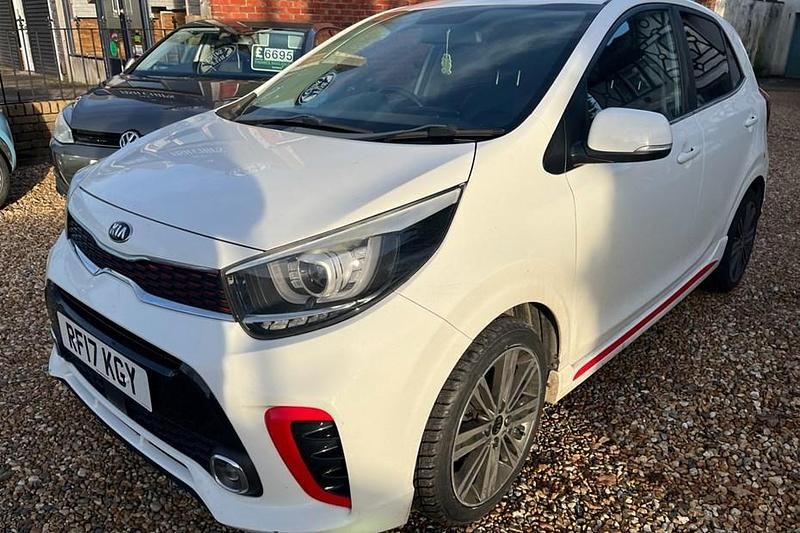 White Used 2017 Kia Picanto GT-Line Hatchback | £6,495 (Fair price) - Image 1/1