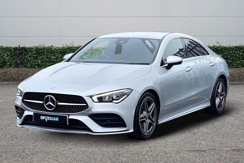 Grey Used 2021 Mercedes CLA220 AMG line Sedan | £20,125 (Super price) - Image 1/4