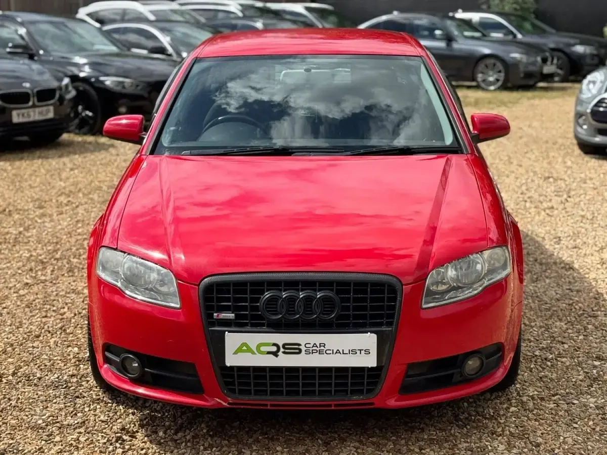 Used Audi A4 S-Line 2007 Red Sedan