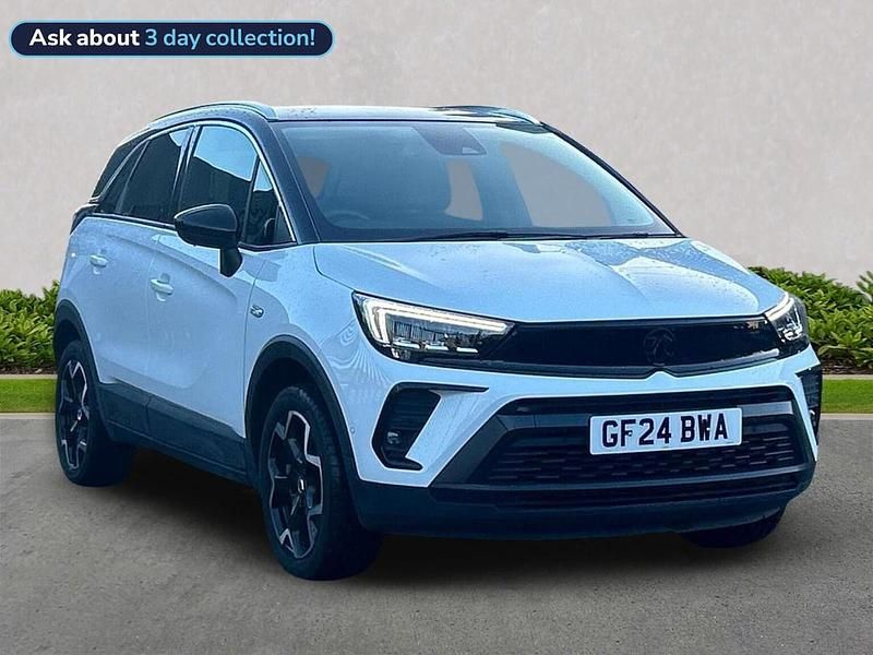 White Used 2024 Vauxhall Crossland Ultimate SUV | £16,738 (Fair price) - Image 1/4