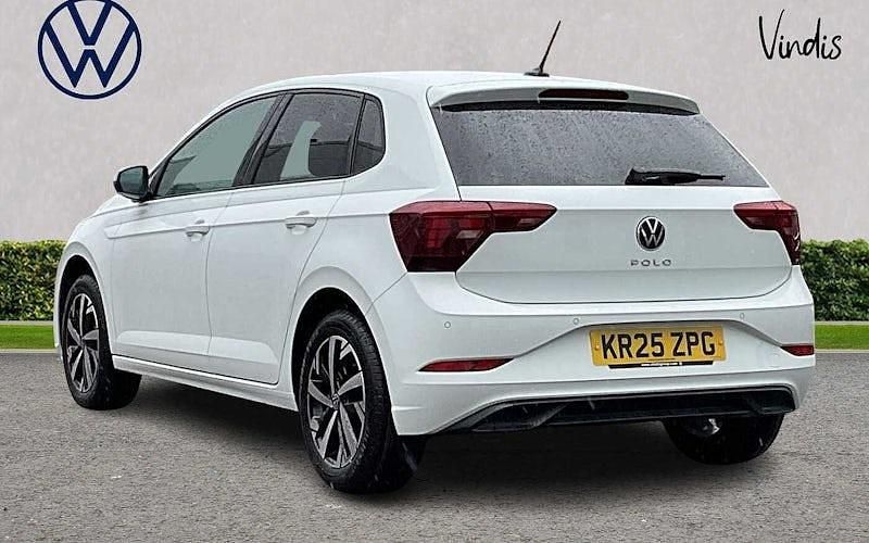 Used VW Polo Match 95 HP (69 kW) 2025 White Hatchback