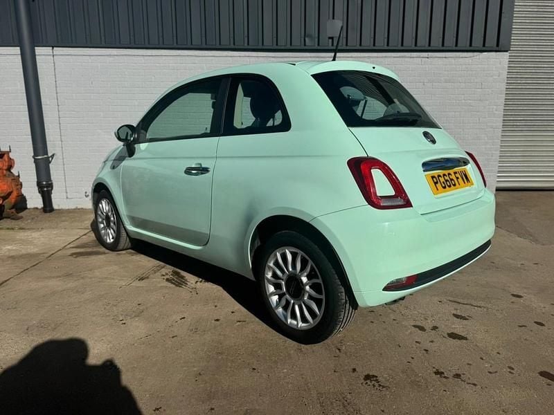 Used Fiat 500 Pop Star 69 HP (50 kW) 2017 Green Hatchback
