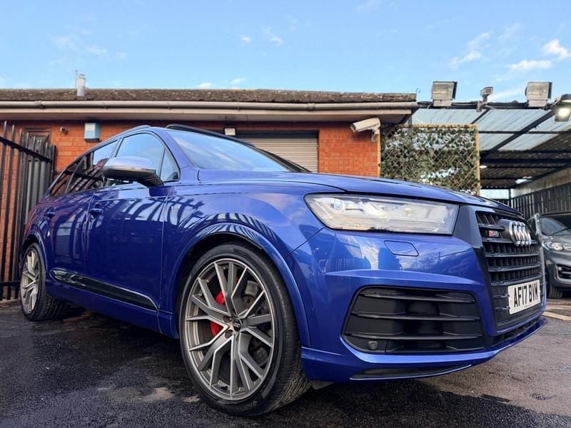 Used Audi SQ7 Advanced 435 HP (319 kW) 2017 Blue SUV