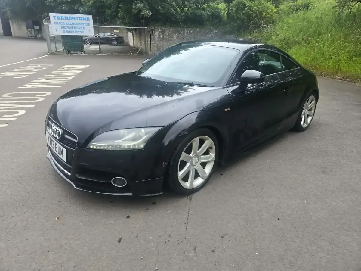 Used Audi TT S-Line 170 HP (125 kW) 2013 Black Coupe