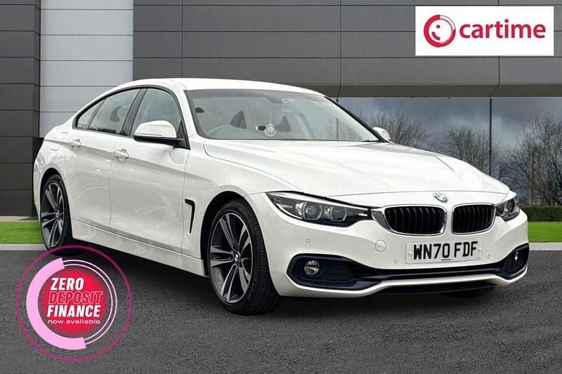 Used BMW 420 Sport Line 184 HP (135 kW) 2020 White Coupe