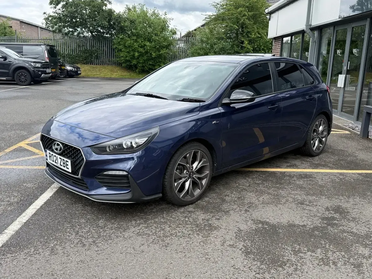 Used Hyundai i30 N Line 2021 Blue Hatchback