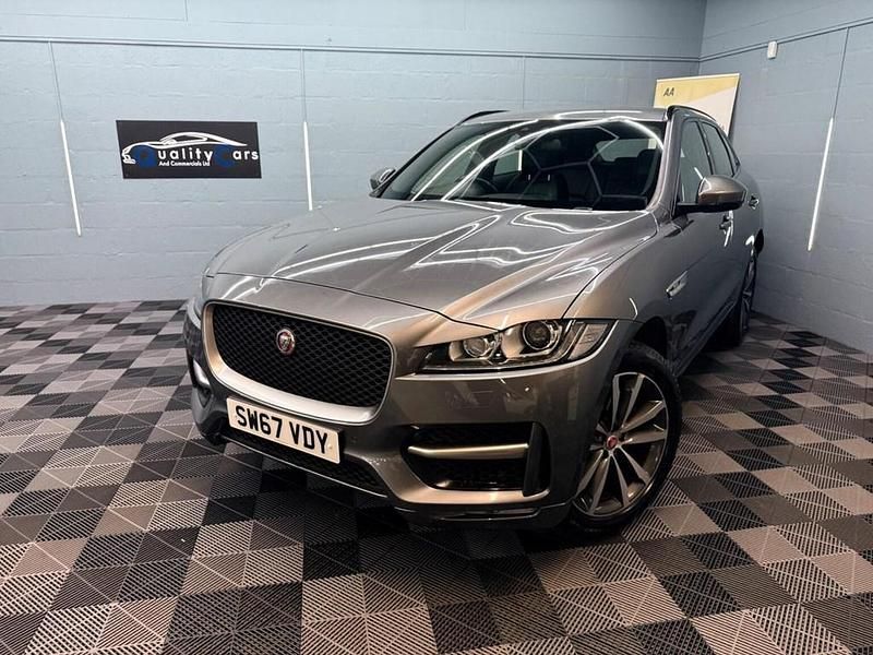 Used Jaguar F-Pace R-Sport 240 HP (176 kW) 2017 Grey SUV