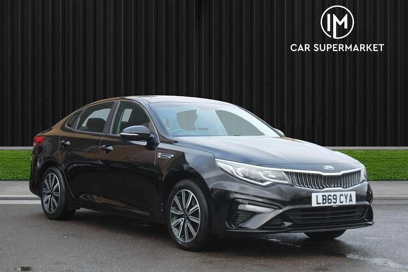 Used Kia Optima 134 HP (98 kW) 2019 Black Sedan