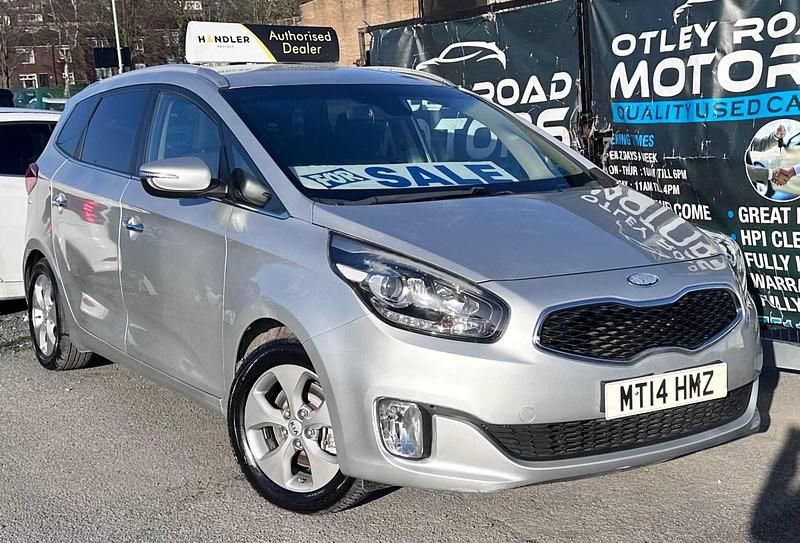 Used Kia Carens 135 HP (99 kW) 2014 Silver MPV