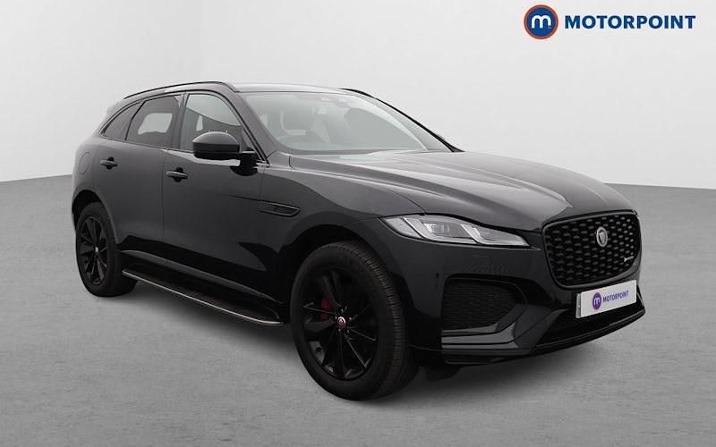 Black Used 2023 Jaguar F-Pace R-Dynamic SUV | £33,499 (A bit pricey) - Image 1/4