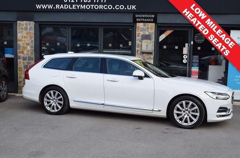 White Used 2017 Volvo V90 Inscription Estate | £18,500 (Fair price) - Image 1/4