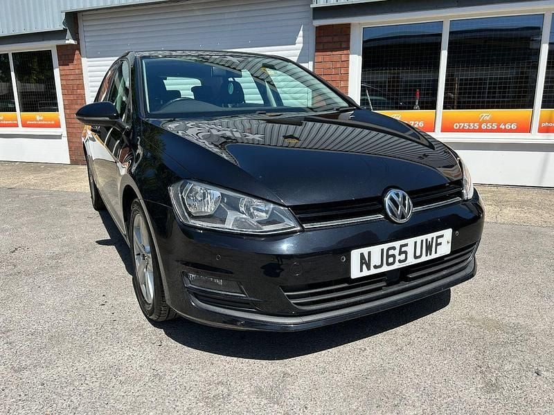 Black Used 2015 VW Golf VII Match Hatchback | £7,495 (Good price) - Image 1/4