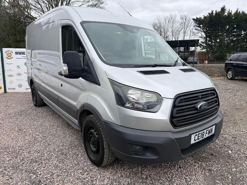 Used Ford Transit 130 HP (95 kW) 2018 Silver Van