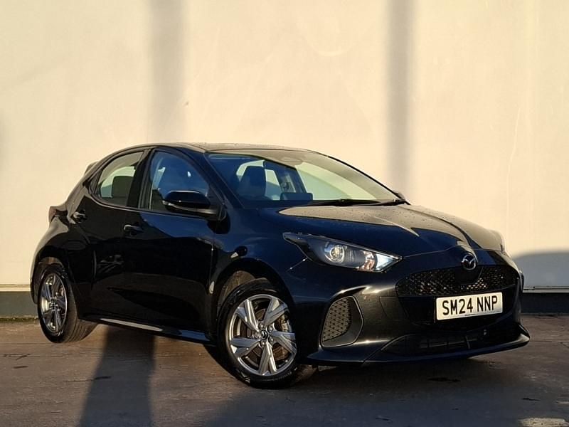 Used Mazda 2 Exclusive-Line 116 HP (85 kW) 2024 Black Hatchback
