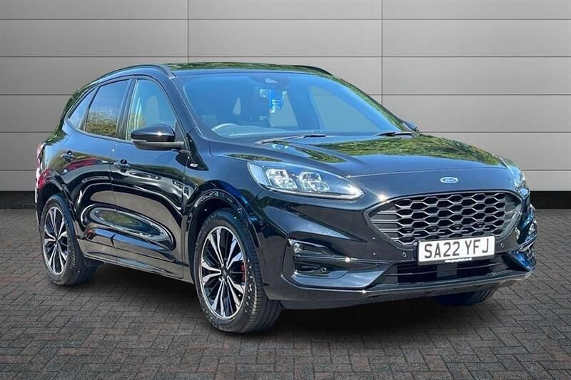 Black Used 2022 Ford Kuga ST-Line X SUV | £21,200 (Fair price) - Image 1/2
