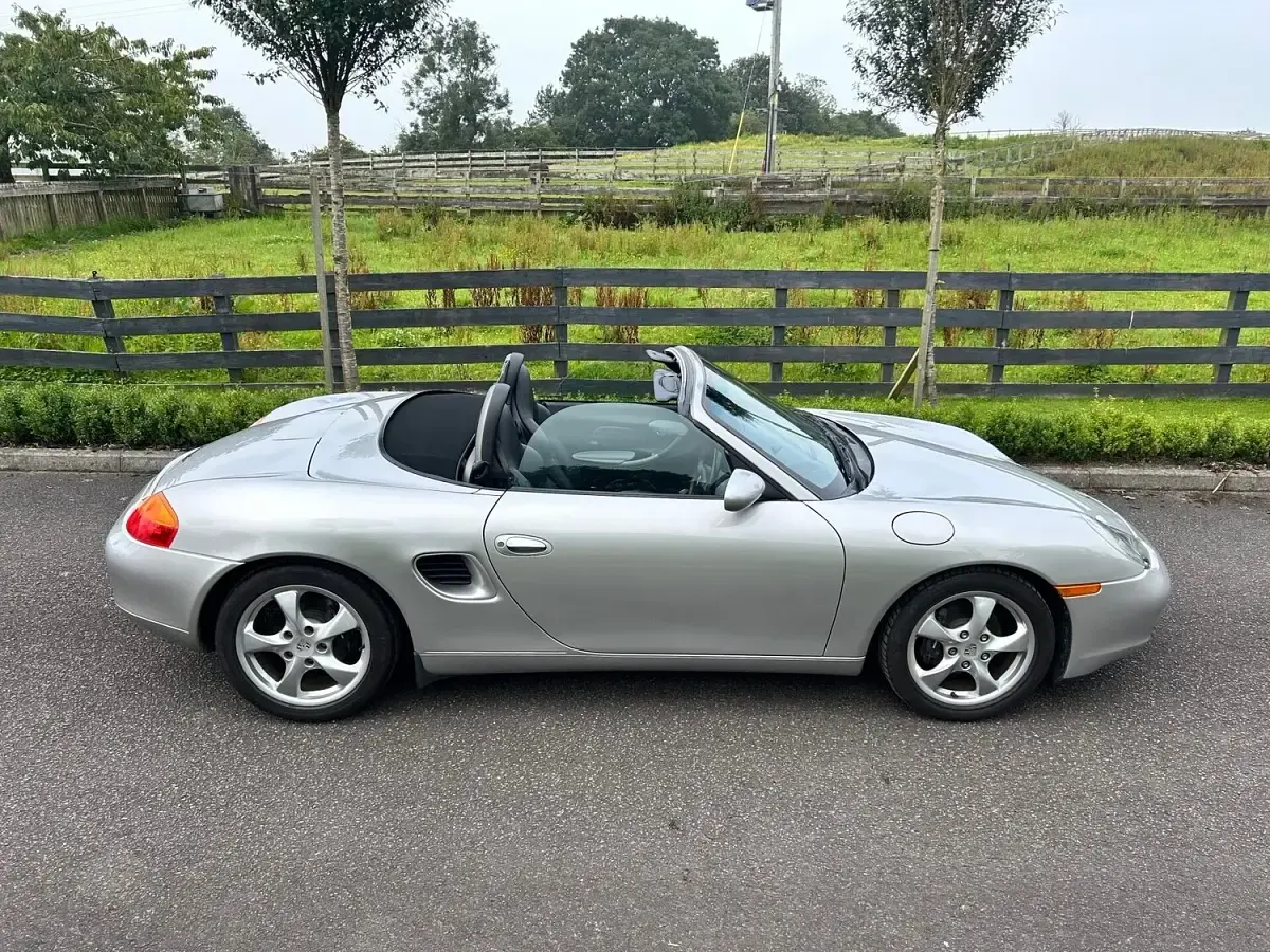 Used Porsche Boxster 2001 Silver Cabriolet