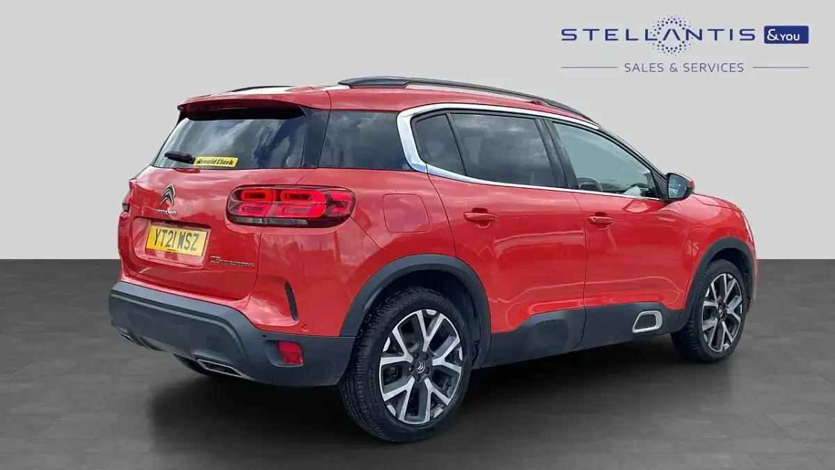 Used Citroën C5 Aircross PureTech 128 HP (94 kW) 2021 Red SUV