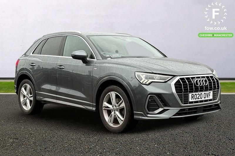 Grey Used 2020 Audi Q3 S-Line SUV | £21,999 (Good price) - Image 1/4