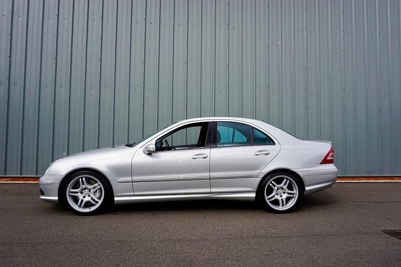 Used Mercedes C55 AMG 2004 Silver Sedan