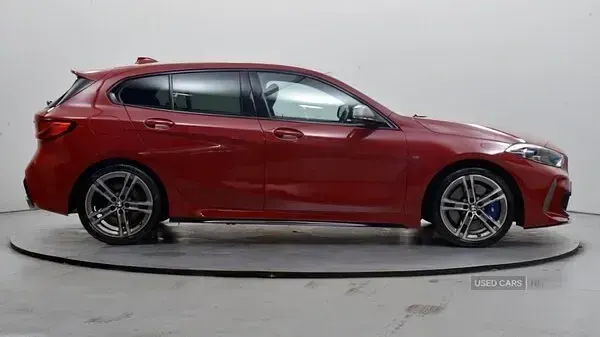 Used BMW M135 Shadowline 306 HP (225 kW) 2022 Red Hatchback