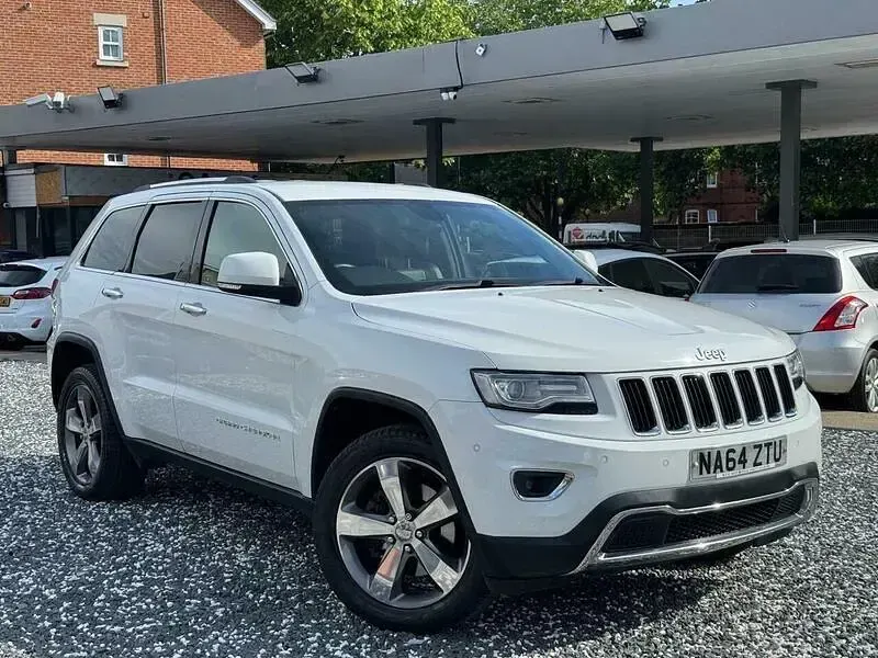 Used Jeep Grand Cherokee Limited 243 HP (178 kW) 2014 White SUV