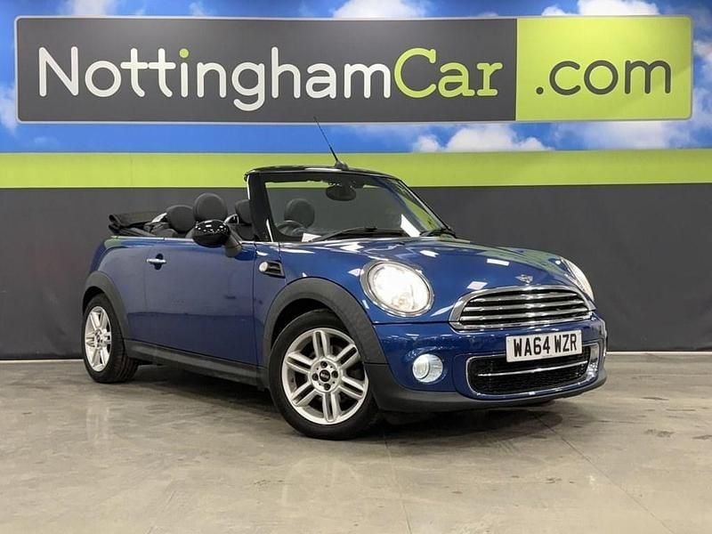 Blue Used 2014 Mini Cooper D Cabriolet Cabriolet | £8,995 (Good price) - Image 1/4