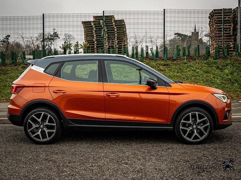 Used Seat Arona XCELLENCE Lux 115 HP (84 kW) 2018 Orange SUV