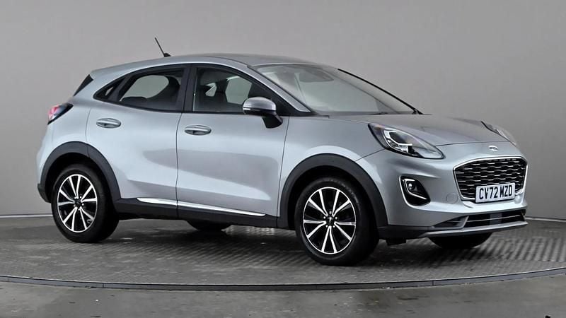 Silver Used 2022 Ford Puma Titanium Hatchback | £12,998 (Good price) - Image 1/3