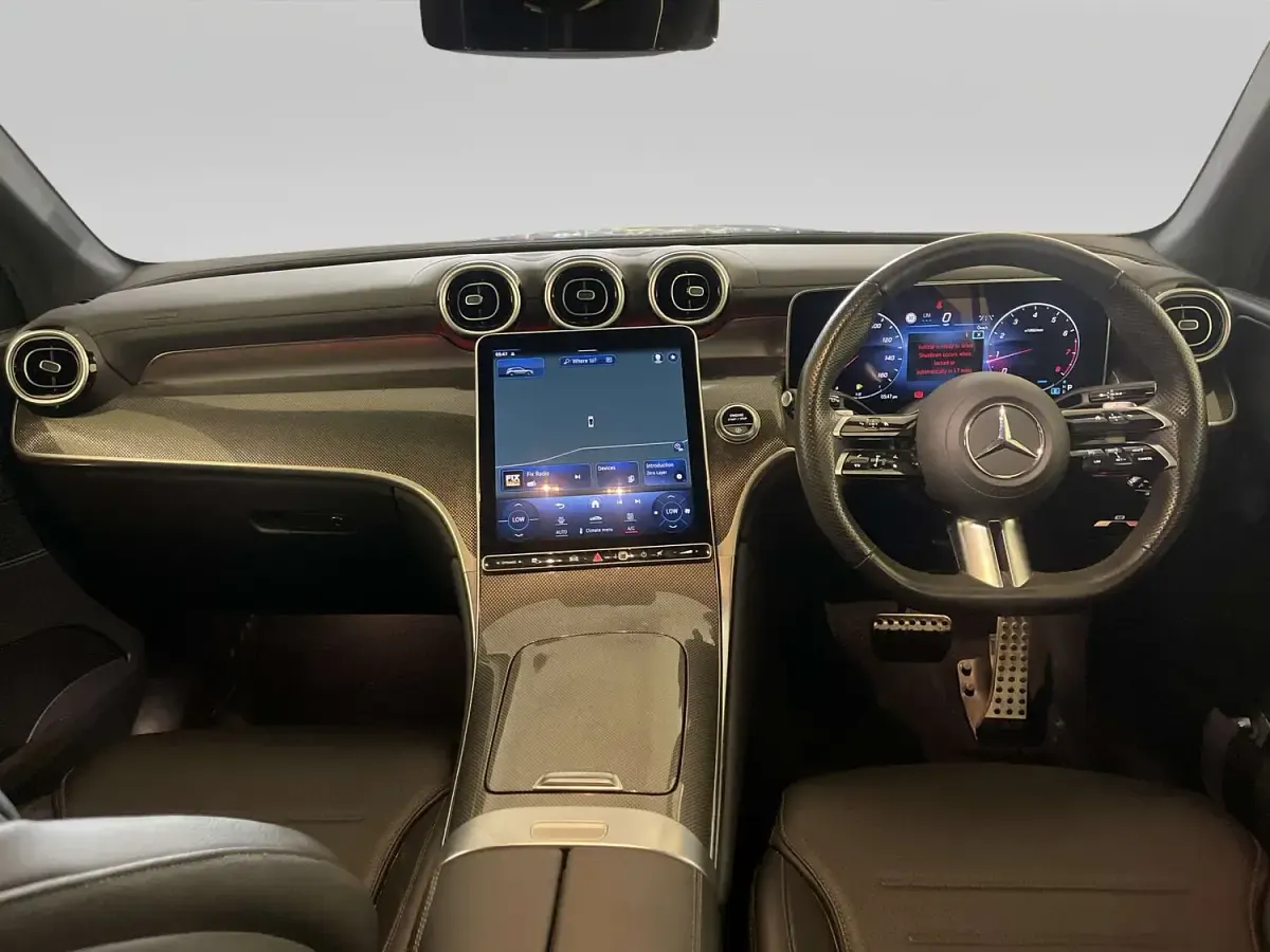 Used Mercedes GLC300e AMG line 280 HP (205 kW) 2023 Silver SUV