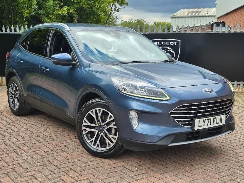 Blue Used 2022 Ford Kuga Titanium SUV | £18,328 (Good price) - Image 1/4