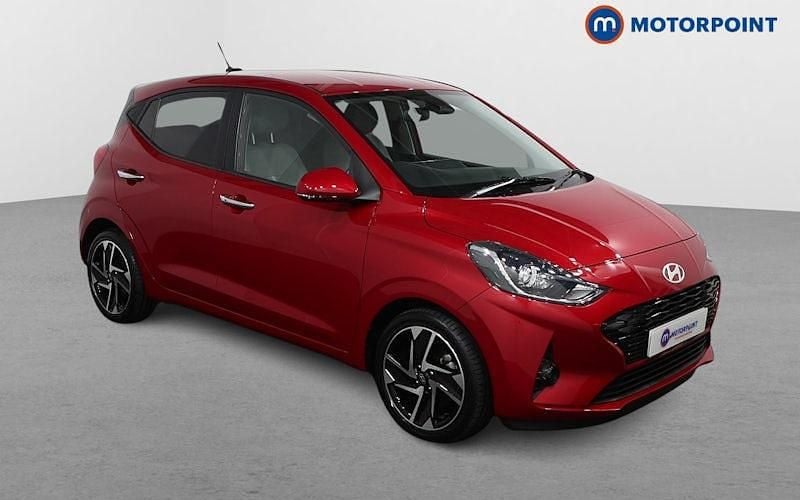 Red Used 2023 Hyundai i10 Premium Hatchback | £15,999 (Fair price) - Image 1/4