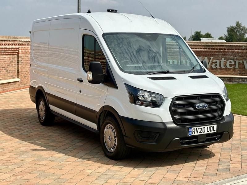 Used Ford Transit 170 HP (125 kW) 2020 White Cabriolet