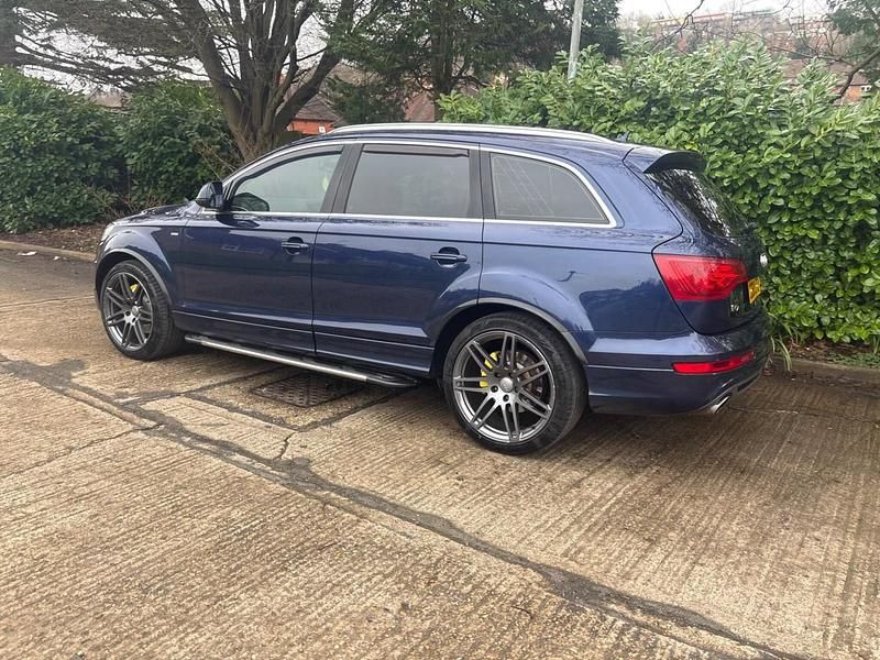 Used Audi Q7 S-Line 2010 Blue SUV