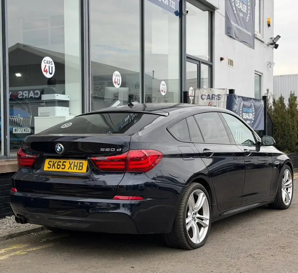 Used BMW 520 Gran Turismo M Sport 184 HP (135 kW) 2015 Black Coupe