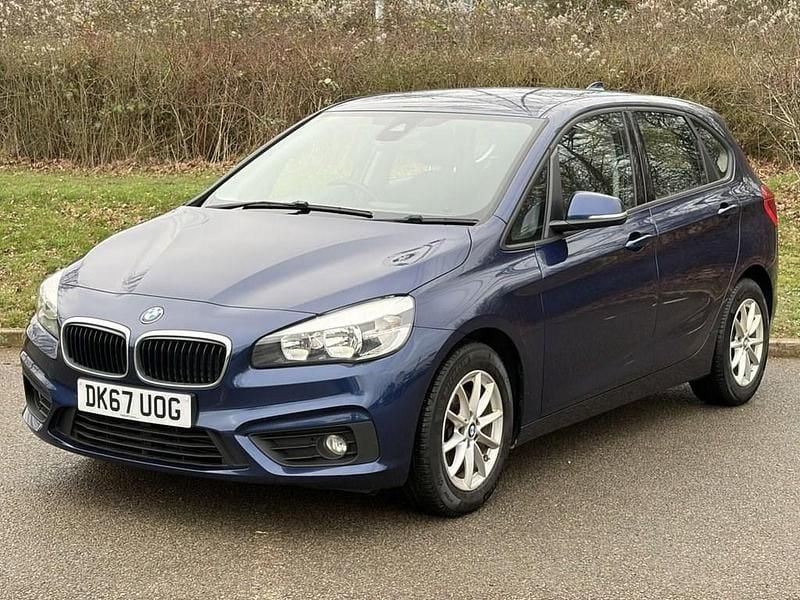 Used BMW 216 Active Tourer Performance 116 HP (85 kW) 2017 Blue MPV
