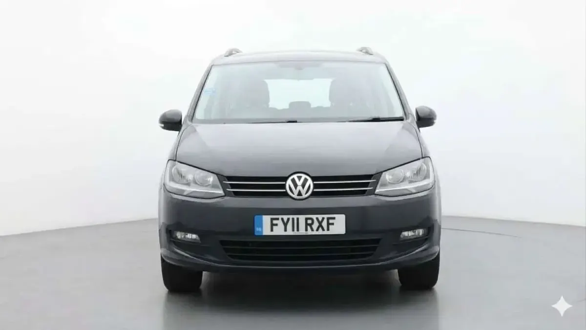 Used VW Sharan S 140 HP (102 kW) 2011 Black MPV