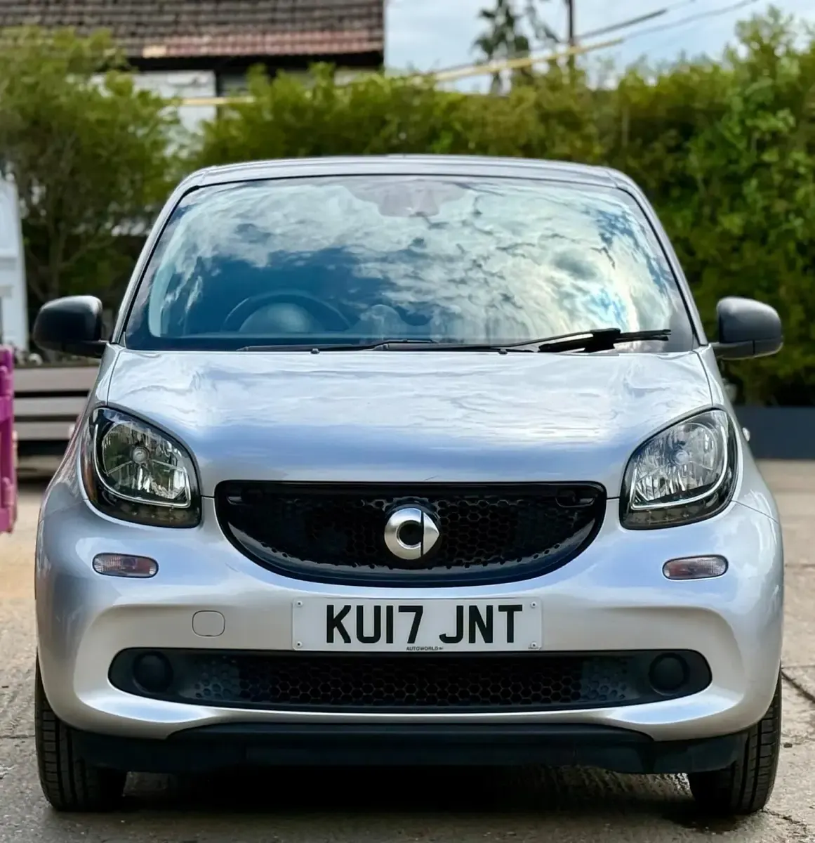 Used Smart ForFour Passion 71 HP (52 kW) 2017 Black Hatchback