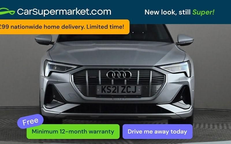 Used Audi e-tron S-Line 230 kW (313 HP) 2021 Silver SUV