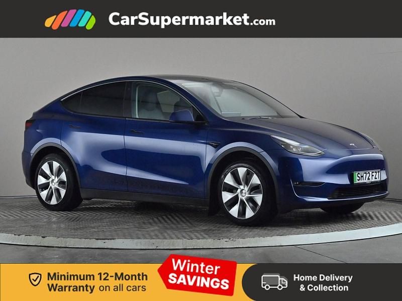 Blue Used 2022 Tesla Model Y Long Range AWD SUV | £25,897 (Fair price) - Image 1/3