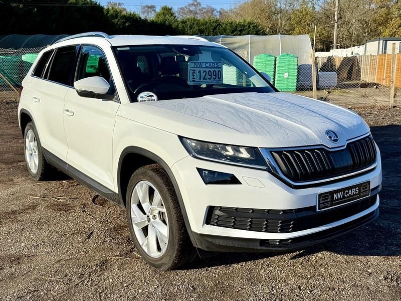 Used Skoda Kodiaq 150 HP (110 kW) 2018 White SUV