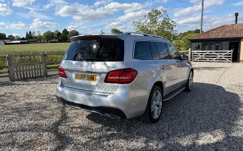 Used Mercedes GLS350 AMG line 258 HP (189 kW) 2018 Silver SUV