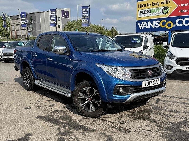 Impulse blue Used 2017 Fiat Fullback Pickup | £9,995 (Fair price) - Image 1/4