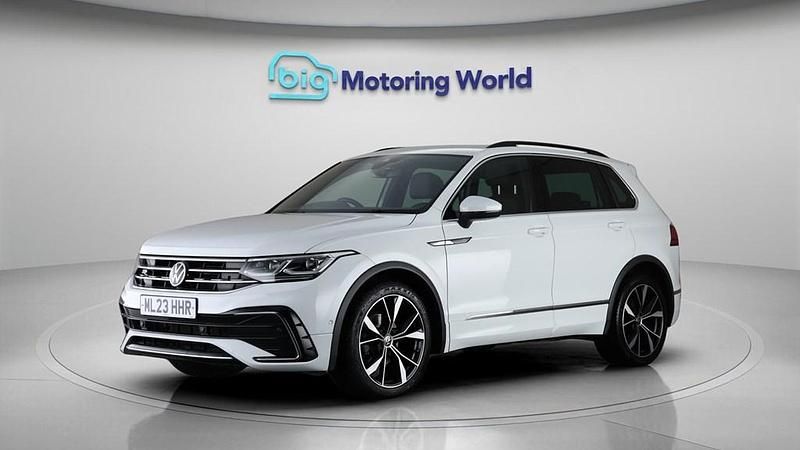 Used VW Tiguan R-line 150 HP (110 kW) 2023 White SUV
