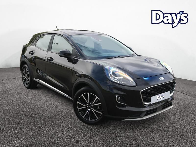 Black Used 2022 Ford Puma Gen-E Titanium SUV | £15,999 (Good price) - Image 1/4
