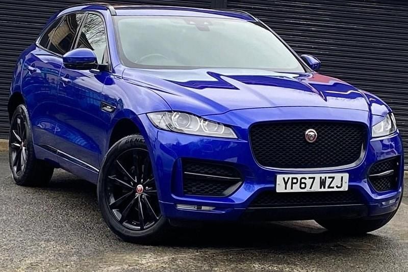Used Jaguar F-Pace R-Sport 180 HP (132 kW) 2017 Blue SUV