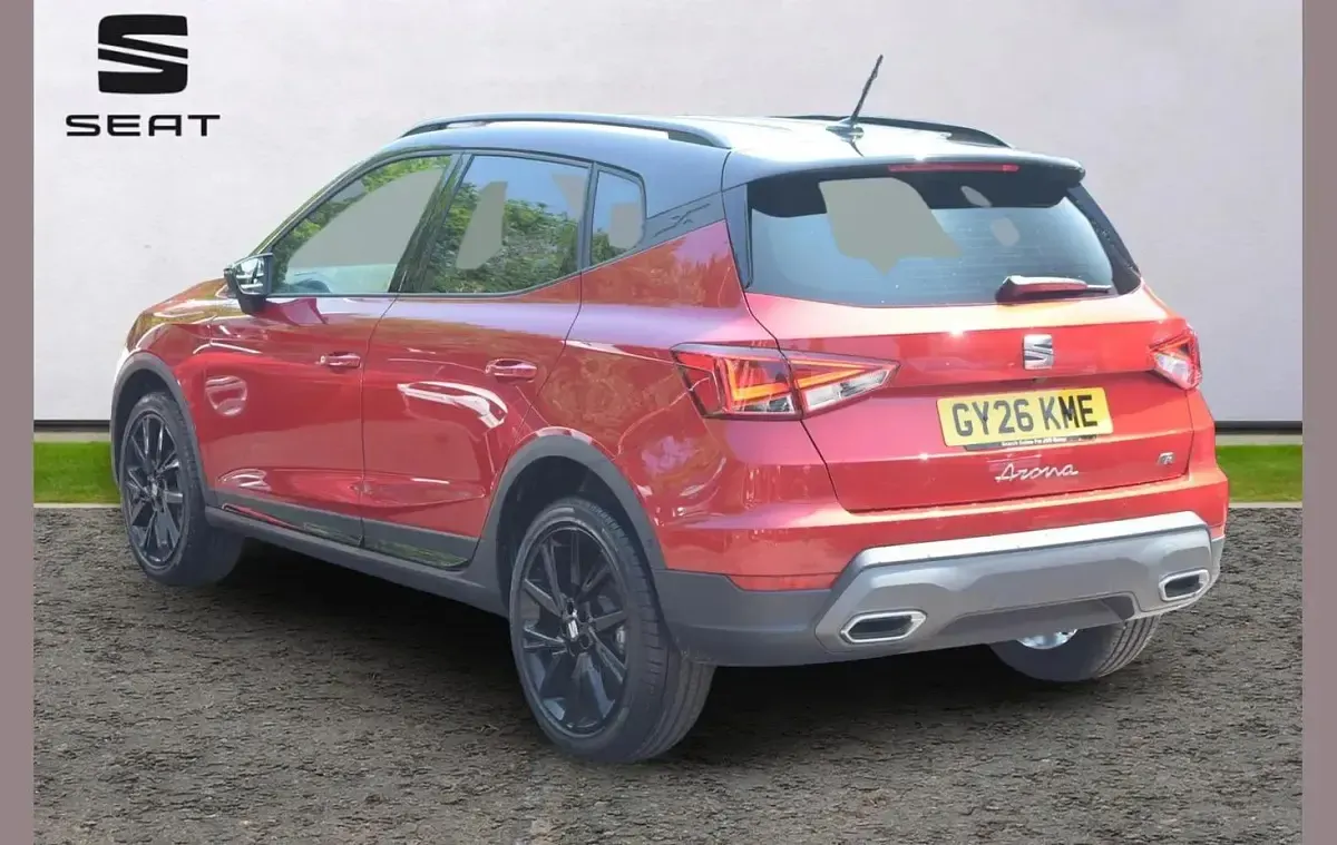 New Seat Arona Black Edition 150 HP (110 kW) 2026 Red SUV