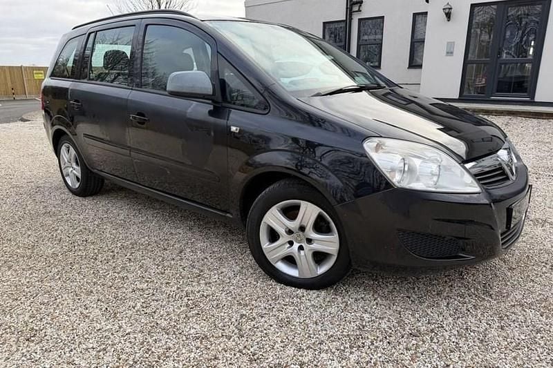 Black Used 2010 Vauxhall Zafira MPV | £999 (Good price) - Image 1/1