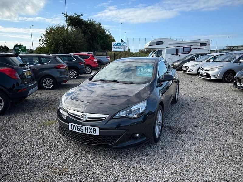 Black Used 2016 Vauxhall Astra GTC SRi Hatchback | £5,995 (Fair price) - Image 1/4